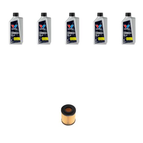 Kit filtro olio e 5L compatibile con Opel Corsa C 1.7 DI 48kw Dal 2000