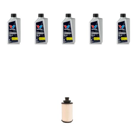 Kit filtro olio e 5L compatibile con Opel Insigna B 2.0 Diesel 128kw Dal 2020