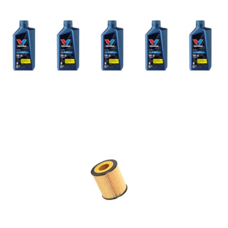 Kit filtro olio e 5L compatibile con Opel Signum 1.9 CDTI 74kw Dal 2005