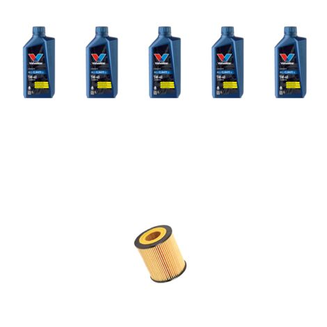 Kit filtro olio e 5L compatibile con Opel Zafira B 1.9 Cdti 110kw dal 2005
