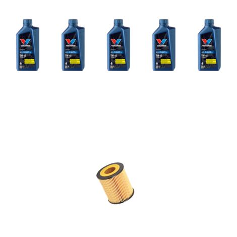 Kit filtro olio e 5L compatibile con Opel Zafira B 1.9 Cdti 74kw dal 2005