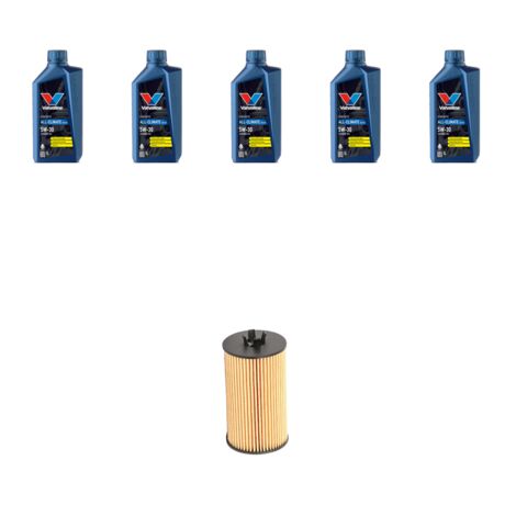 Kit filtro olio e 5L compatibile con Opel Zafira C Tourer 1.6 SIDI 147kw dal 2013