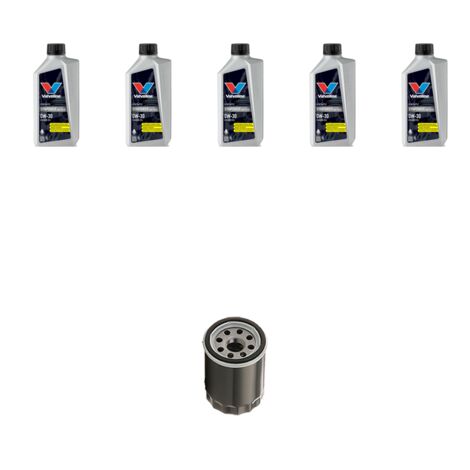 Kit filtro olio e 5L compatibile con Peugeot 308 II 2.0 GT BlueHDi 133kw dal 2014