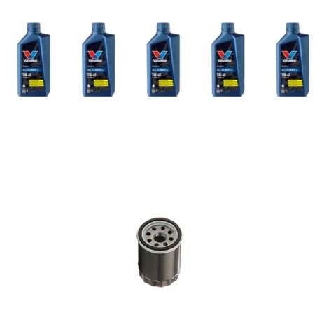 Kit filtro olio e 5L compatibile con Peugeot 4008 2.0i 110kw dal 2012