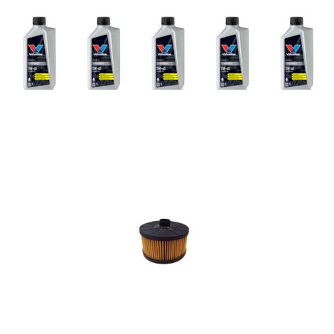Kit filtro olio e 5L compatibile con Renault Captur II 1.0 TCe 74Kw dal 2020