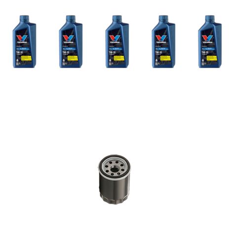 Kit filtro olio e 5L compatibile con Renault Captur II 1.6 E-TECH 160 116Kw dal 2020