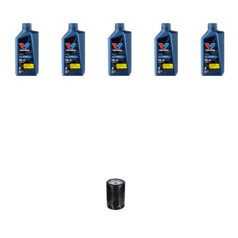 Kit filtro olio e 5L compatibile con Renault Captur (J5,H5) 1.6 84kw dal 2018