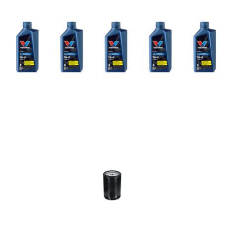 Kit filtro olio e 5L compatibile con Renault Kadjar (HFE) 1.6 TCe 165 120kw dal 2016