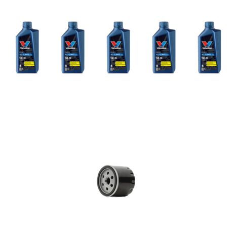 Kit filtro olio e 5L compatibile con Renault Kangoo II 1.5 Dci 55kw Dal 2010