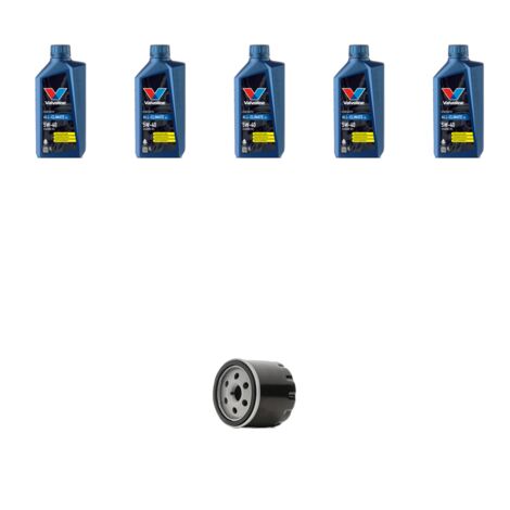 Kit filtro olio e 5L compatibile con Renault Kangoo II 1.5 Dci 63kw Dal 2013