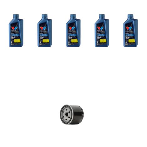 Kit filtro olio e 5L compatibile con Renault Kangoo II 1.5 Dci 76kw Dal 2008
