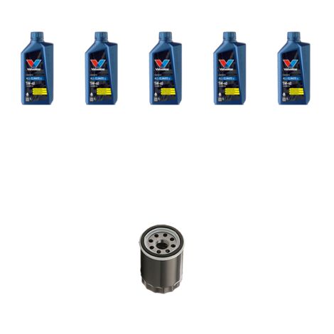 Kit filtro olio e 5L compatibile con Renault Latitude 2.0 16v 103kw dal 2011