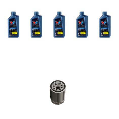 Kit filtro olio e 5L compatibile con Renault Megane IV 1.6 DCI 121kw dal 2017