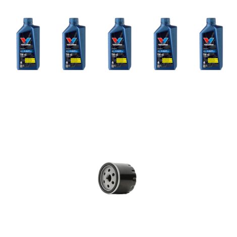 Kit filtro olio e 5L compatibile con Renault Scenic III / Grand Scenic (JZ16) 1.2 TCE 85kw Dal 2012