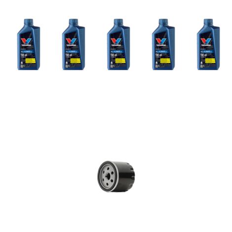 Kit filtro olio e 5L compatibile con Renault Scenic III / Grand Scenic (JZ16) 1.5 DCI 70kw Dal 2010