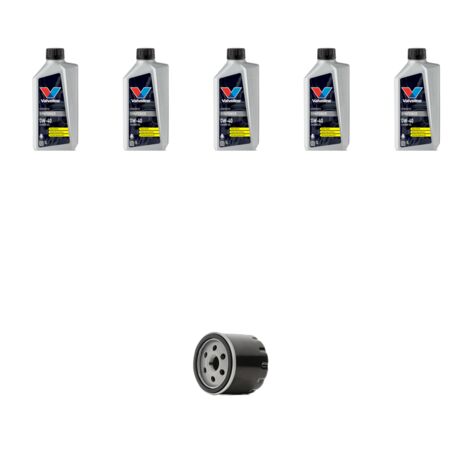Kit filtro olio e 5L compatibile con Renault Trafic II 1.9 dci 60kw dal 2001