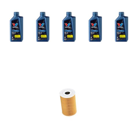 Kit filtro olio e 5L compatibile con Seat Alhambra II (710 ,711) 2.0 TDI 100kw Dal 2010