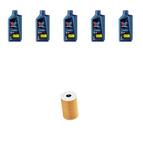Kit filtro olio e 5L compatibile con Seat Alhambra II (710 ,711) 2.0 TDI 103kw Dal 2010