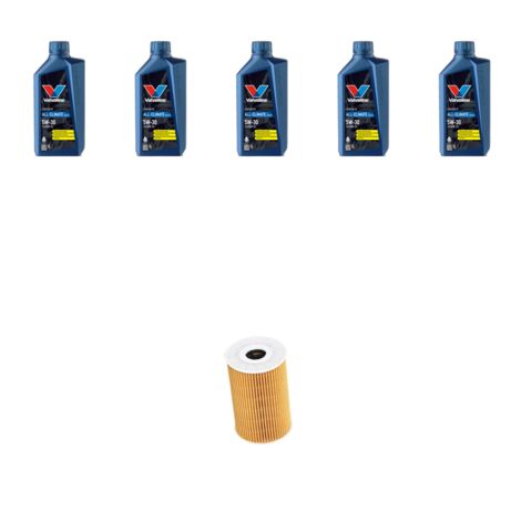 Kit filtro olio e 5L compatibile con Seat Altea / Altea XL / Freetrack 1.6 TDI 77kw dal 2009