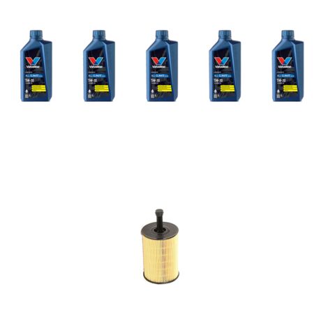 Kit filtro olio e 5L compatibile con Seat Altea / Altea XL / Freetrack 1.9 TDI 66kw dal 2009