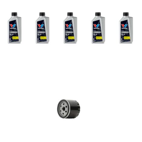 Kit filtro olio e 5L compatibile con Seat Arona (KJ) 1.5 110kw EcoTSI Dal 2017