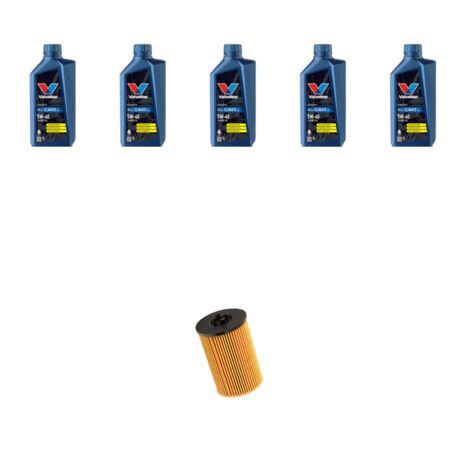 Kit filtro olio e 5L compatibile con Seat Ateca (KH) 2.0 TDI 105kw Dal 2016