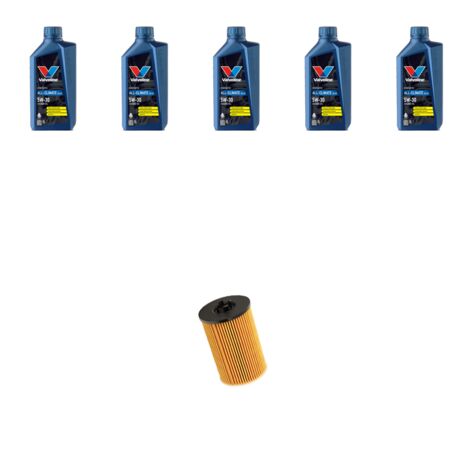 Kit filtro olio e 5L compatibile con Seat Ateca (KH) 2.0 TDI 110kw Dal 2016