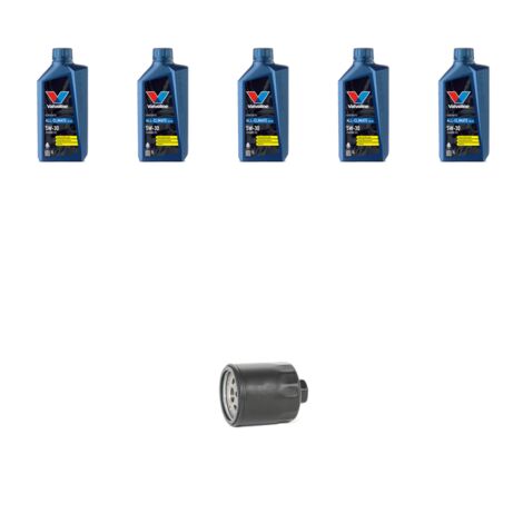 Kit filtro olio e 5L compatibile con Seat Ibiza II 1.6 55kw Dal 1999