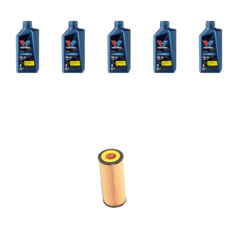 Kit filtro olio e 5L compatibile con Seat Ibiza II 1.9 TDI 66KW Dal 1999