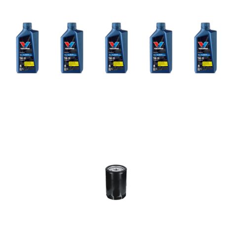 Kit filtro olio e 5L compatibile con Seat Ibiza IV 1.4 TDI 55kw dal 2015