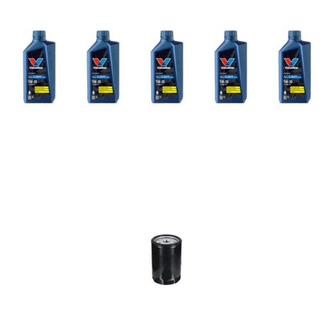 Kit filtro olio e 5L compatibile con Seat Leon 1.8 20V Turbo 132Kw dal 1999 al 2005
