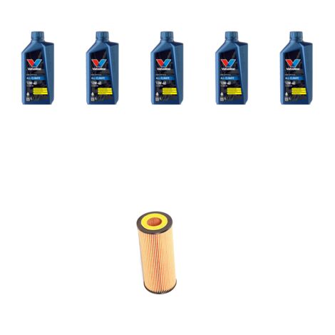 Kit filtro olio e 5L compatibile con Seat Toledo II 1.9 TDI 66kw dal 1999