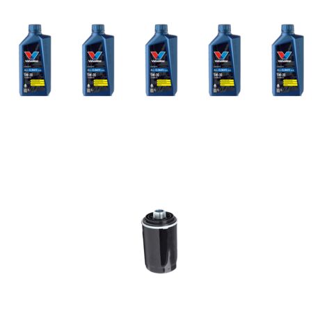 Kit filtro olio e 5L compatibile con Seat Toledo III (5P2) 1.8 TFSI 118kw dal 2007