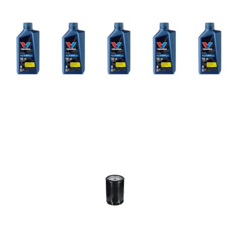 Kit filtro olio e 5L compatibile con Seat Toledo IV (KG3) 1.4 TDI 66kw dal 2015
