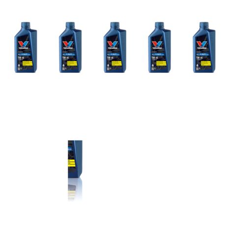 Kit filtro olio e 5L compatibile con Skoda Superb II (3T) 1.8 TSI 118kw Dal 2008