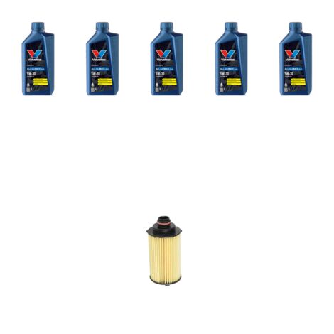 Kit filtro olio e 5L compatibile con Ssangyong XLV 1.6 D 85kw dal 2016