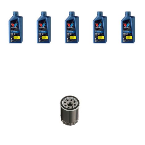 Kit filtro olio e 5L compatibile con Subaru Forester (SF) 2.0 92kw dal 1998