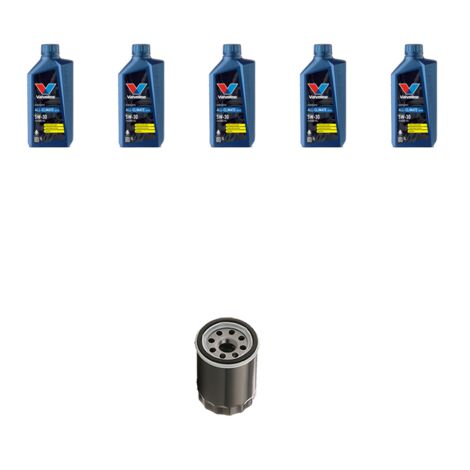 Kit filtro olio e 5L compatibile con Subaru Forester (SH) 2.5 XT 169kw dal 2008