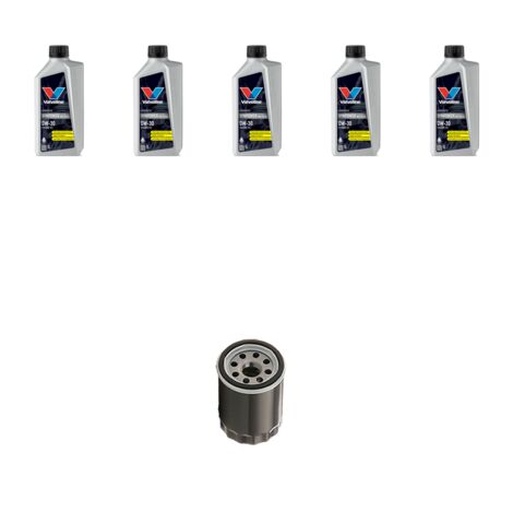 Kit filtro olio e 5L compatibile con Subaru Forester (SK) 2.0 awd 115kw dal 2018
