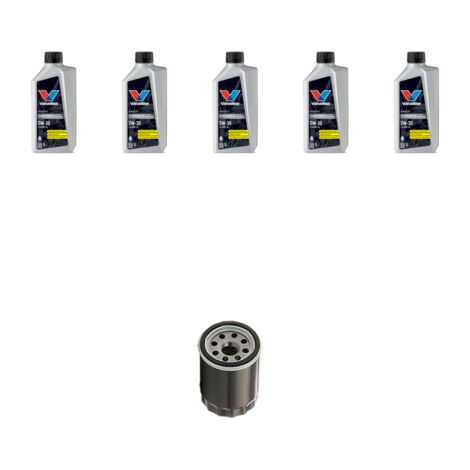 Kit filtro olio e 5L compatibile con Subaru Forester (SK) 2.5 awd 136kw dal 2018