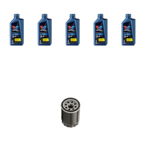 Kit filtro olio e 5L compatibile con Subaru Impreza II 2.0 WRX 160kw dal 2000