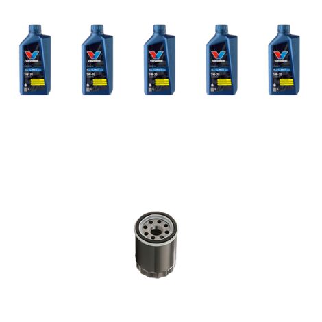 Kit filtro olio e 5L compatibile con Subaru Impreza II 2.0 WRX STI 235kw dal 2002