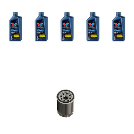 Kit filtro olio e 5L compatibile con Subaru Impreza II 2.5 WRX 169kw dal 2005