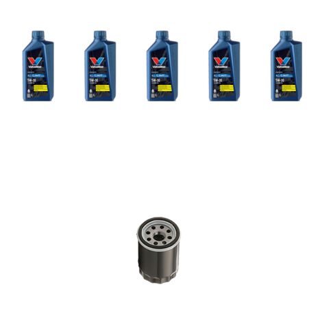 Kit filtro olio e 5L compatibile con Subaru Impreza III 2.0 16V 110kw dal 2007