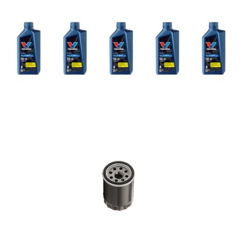 Kit filtro olio e 5L compatibile con Subaru Impreza III 2.5 WRX 221kw dal 2008
