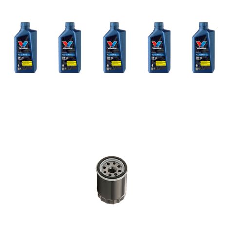 Kit filtro olio e 5L compatibile con Subaru Legacy V 2.5I 123kw dal 2009