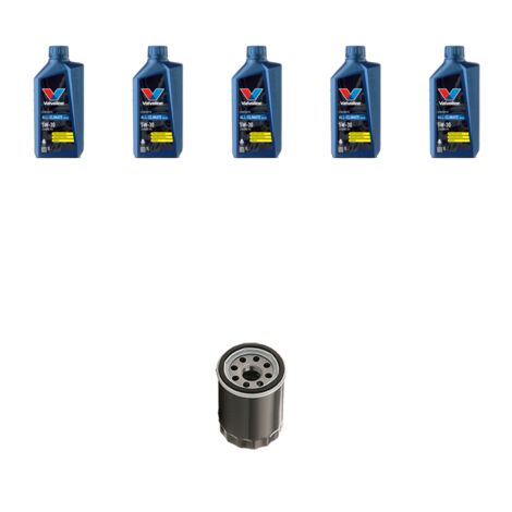 Kit filtro olio e 5L compatibile con Subaru Legacy V 2.5I 127kw dal 2012