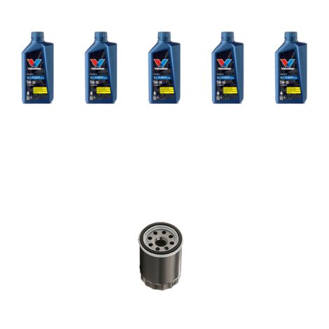 Kit filtro olio e 5L compatibile con Suzuki Grand Vitara 2.4 124kw dal 2008
