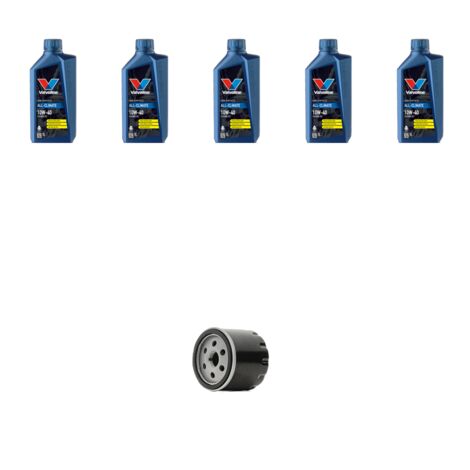 Kit filtro olio e 5L compatibile con Toyota Avensis I (T22) 2.0 TD 66kw Dal 1998