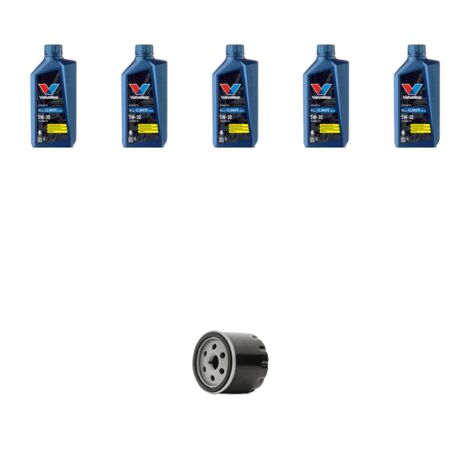 Kit filtro olio e 5L compatibile con Toyota Camry VIII 2.5 152kw dal 2017